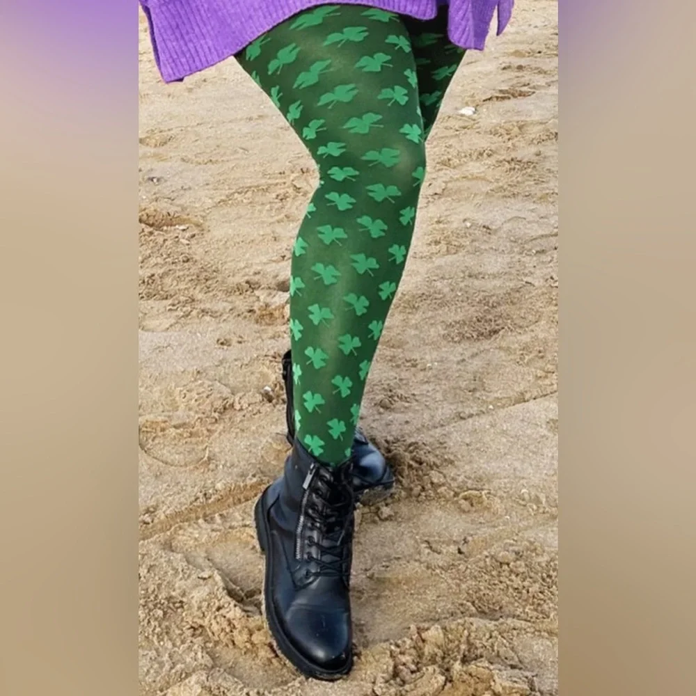 Snag Tights- Shamrock Green Tights